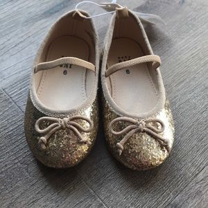 Toddler Glitter Ballet Flats